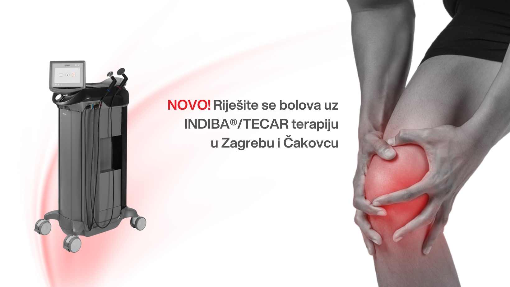 NOVO: Inovativna terapija za ozljede, bol i regeneraciju! INDIBA/TECAR